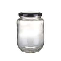 Food Grade Large Heat Resistant Sealing Glass Food mason Jar Storage glass jar