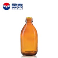 500ML Large Capacity European Pharmaceutical Amber DIN PP Glass Bottle