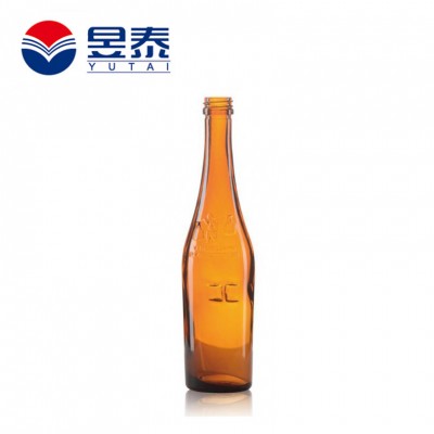 2017 Cheap Custom Logo And Size Custom 125ml 650ml Amber Glass Beer Bottles