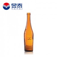 2017 Cheap Custom Logo And Size Custom 125ml 650ml Amber Glass Beer Bottles