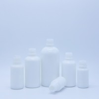 15ml White Color Ceramic Whiteware Glass Bottle For Essential Oil