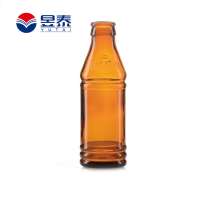 Wholesale 150ml Empty Amber Glass Beer Bottle With Crown Cap